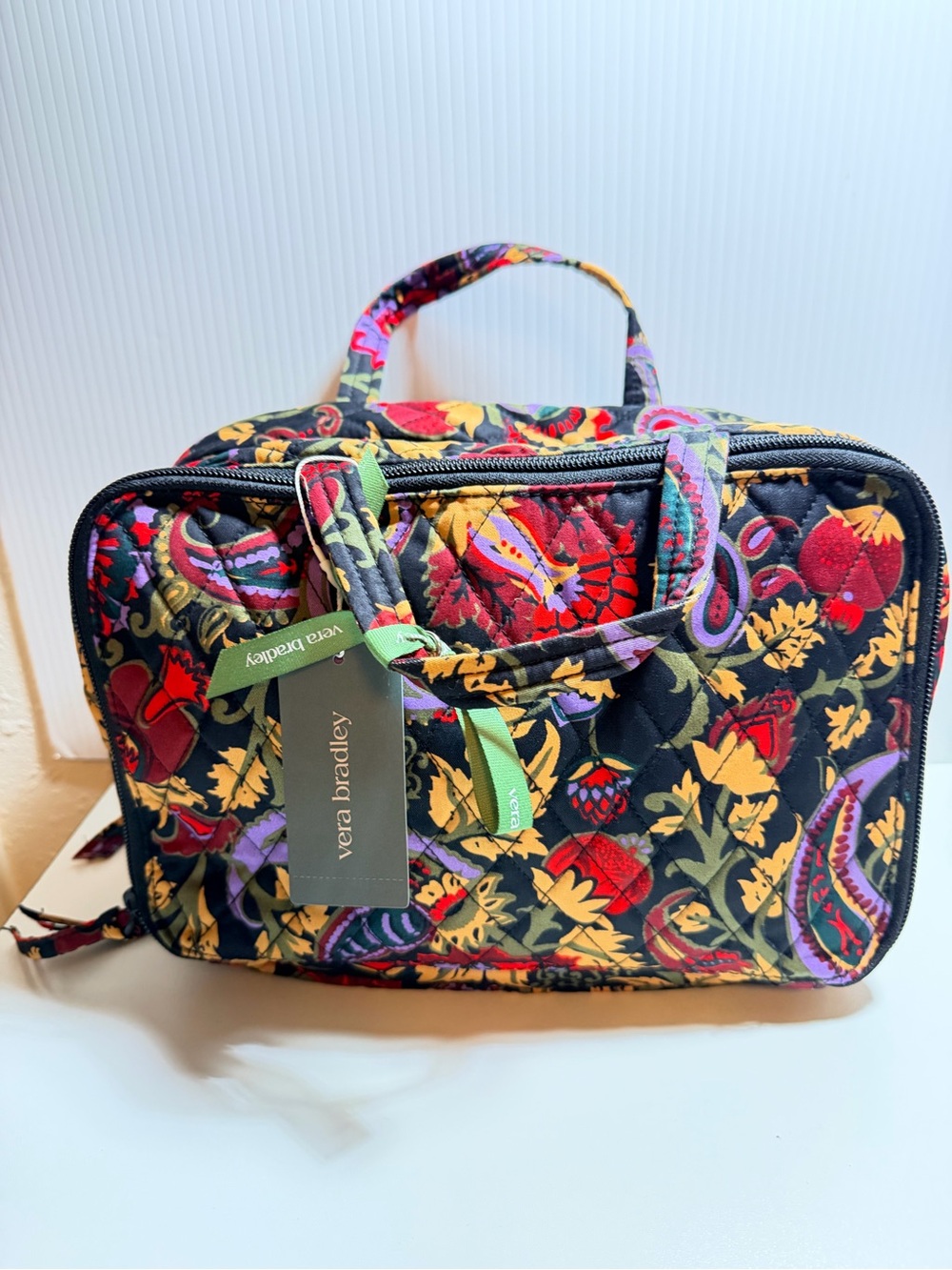 Vera Bradley ultimate travel case in Venetian paisley NWT